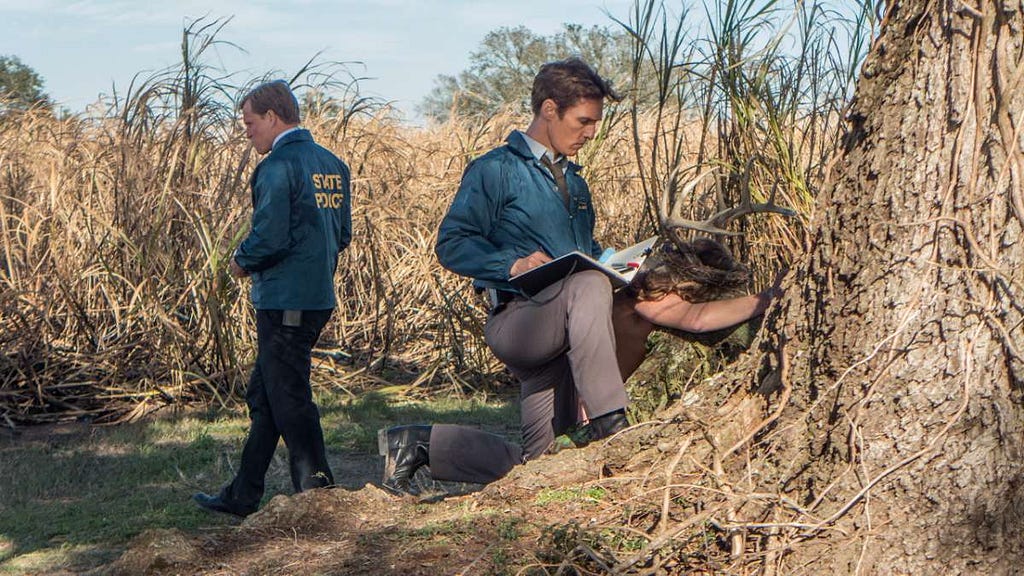 Woody Harrelson and Matthew McConaughey in True Detective | Credit: HBO
