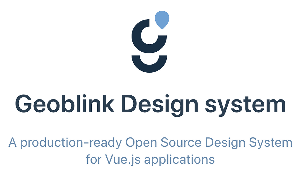 Geoblink Design System documentation site header