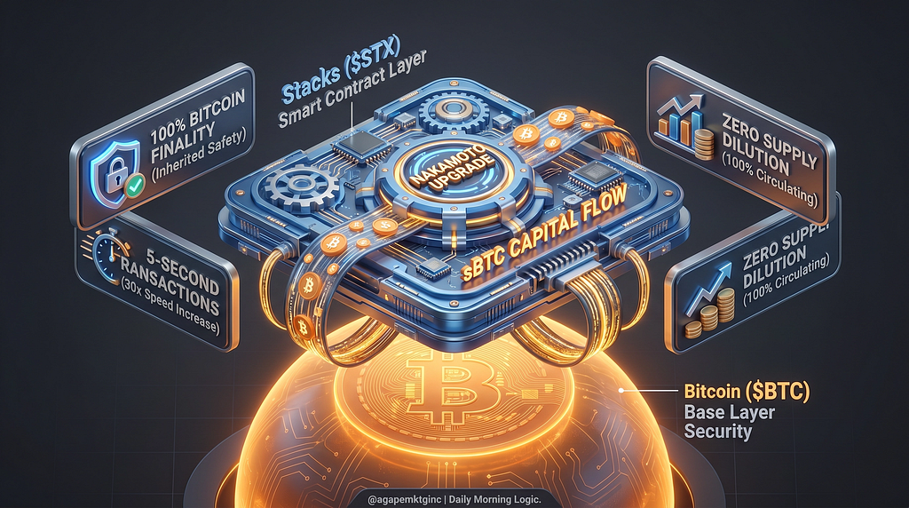 The Bitcoin Layer 2 Efficiency Arbitrage: Stacks ($STX)