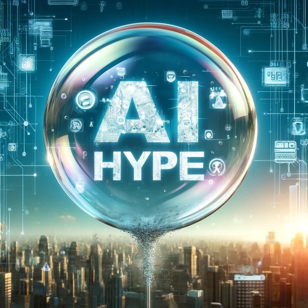 Tick, Tock, Pop! The AI Hype Bubble’s Imminent Burst