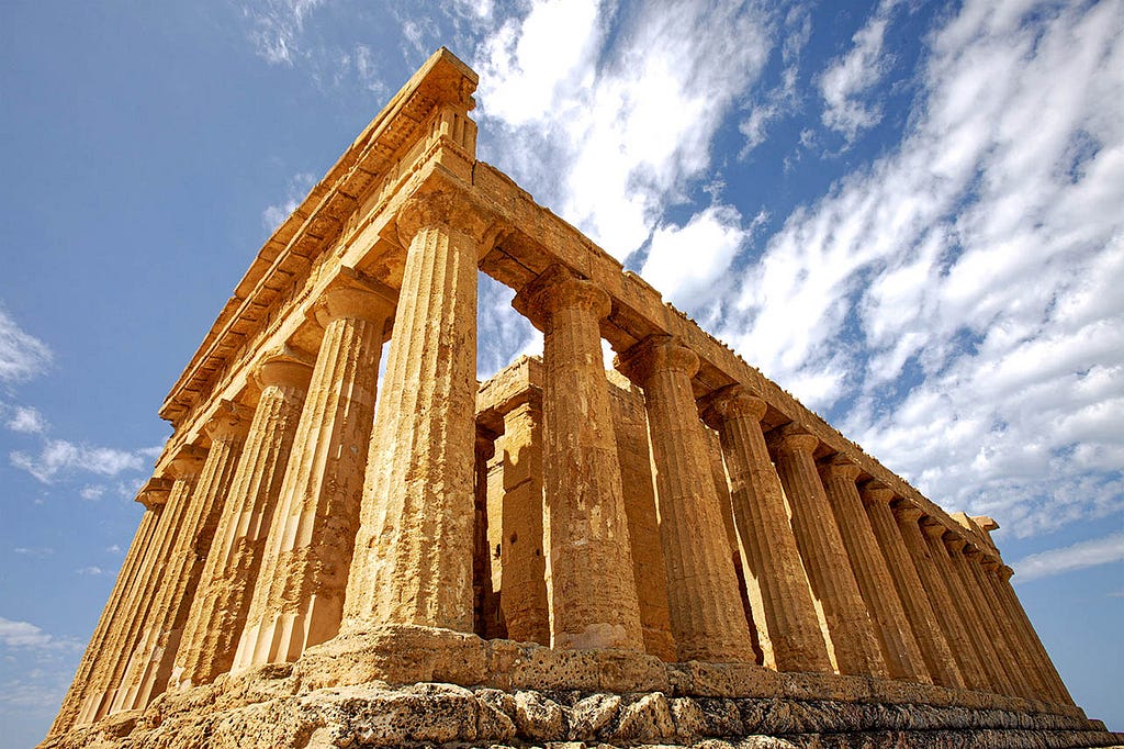 Temple of Concordia in the Valley of the Temples