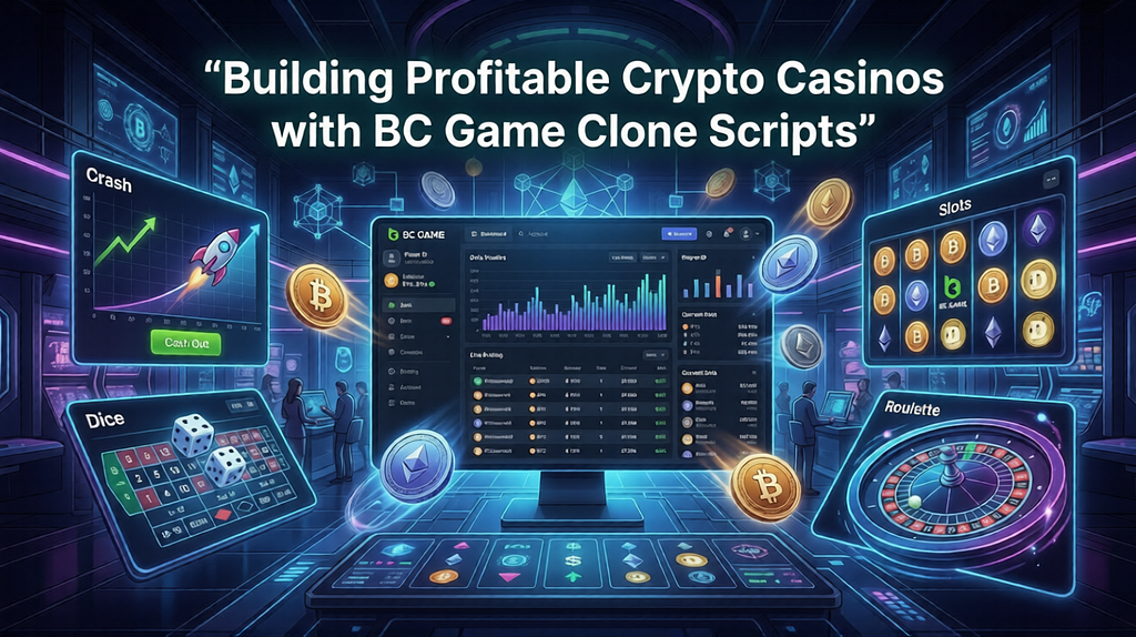 How Entrepreneurs Are Building Profitable Crypto Casinos with BC Game Clone Scripts