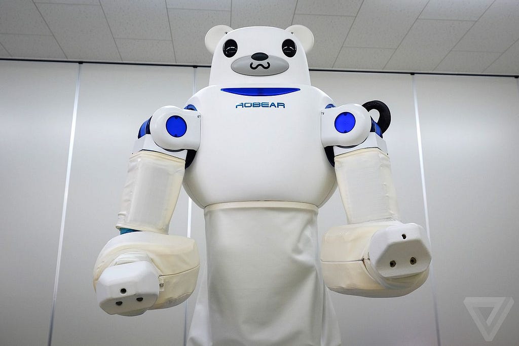 Japanese nursing robot