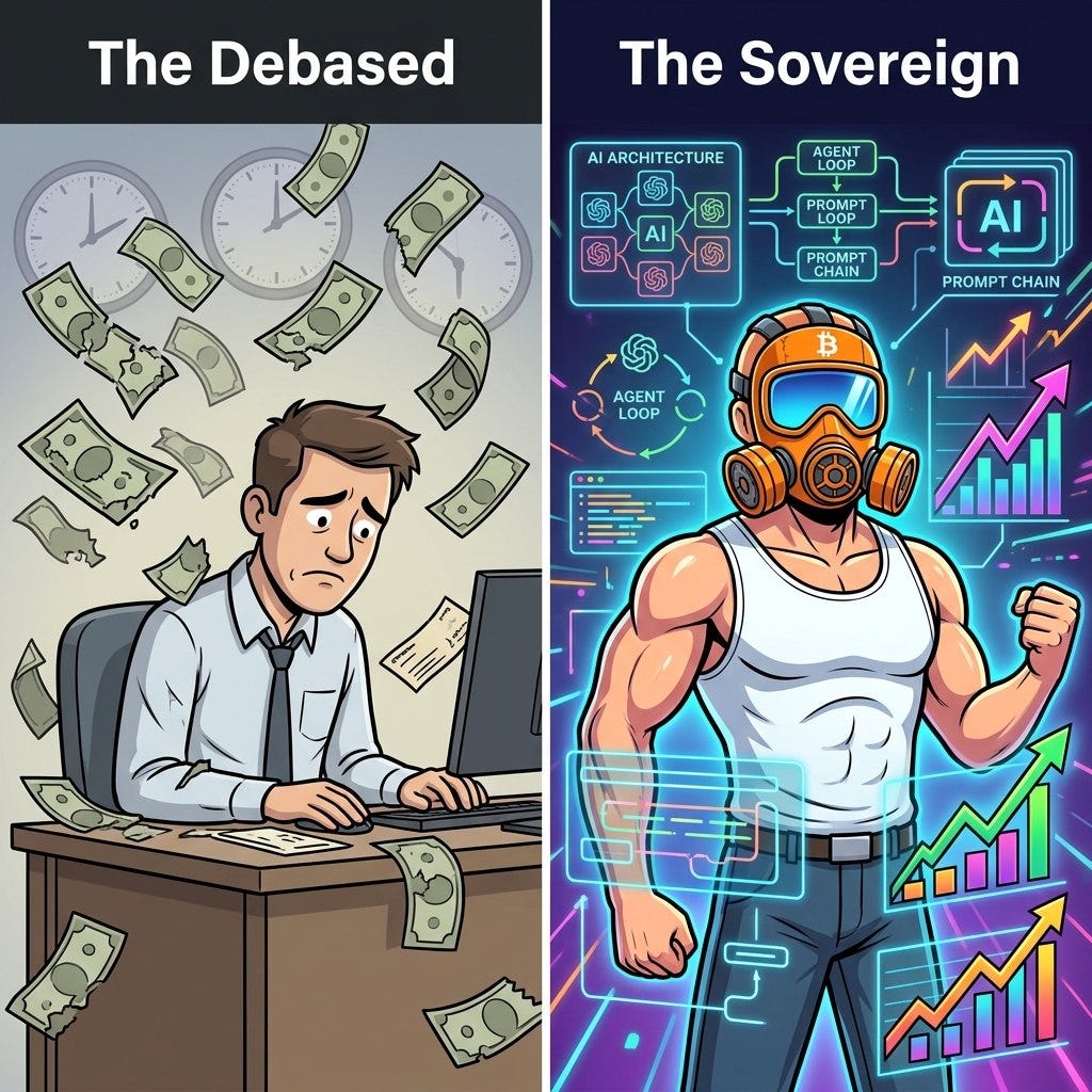 AI Is the New Bitcoin: The Great Debasement Is Already Here