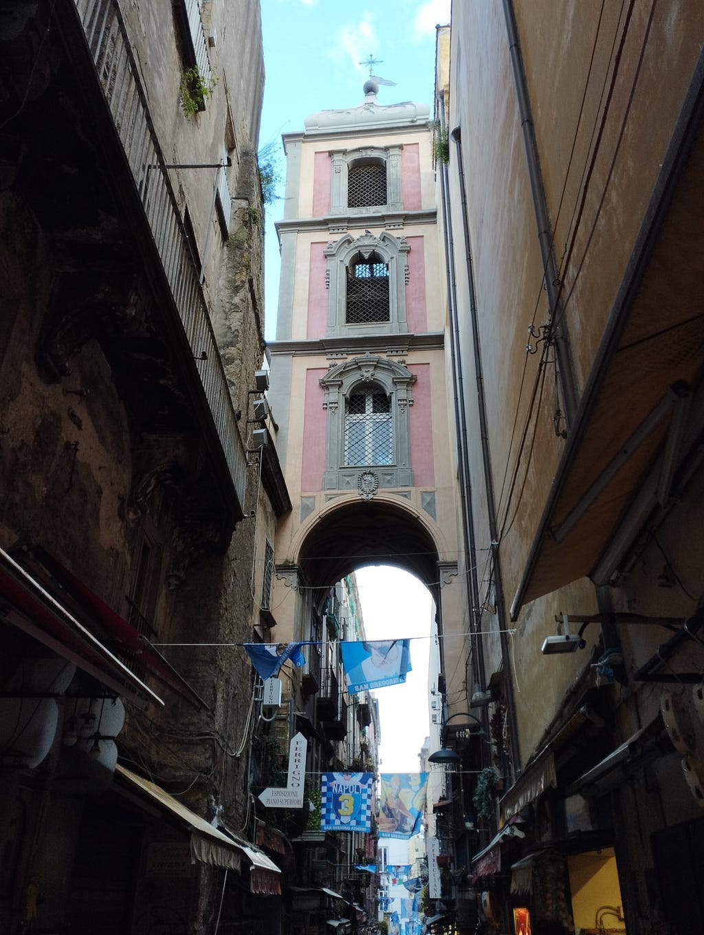 San Gregorio Armeno bell tower.