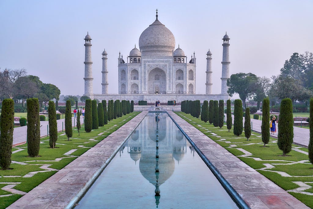 The Taj Mahal, Agra