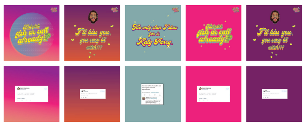 The Social Media Campaign posts for The CyberFunk Movement