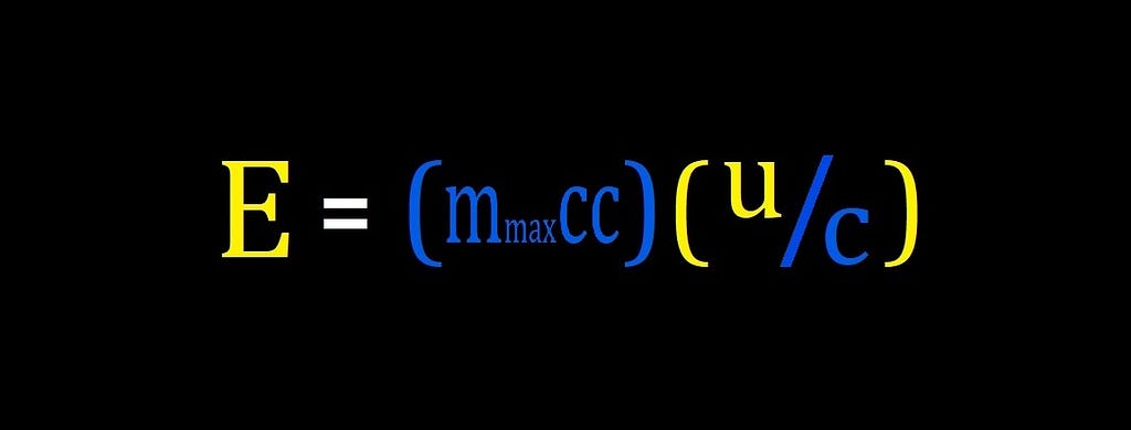 Energy is proportional to “The Speed of Oscillation”