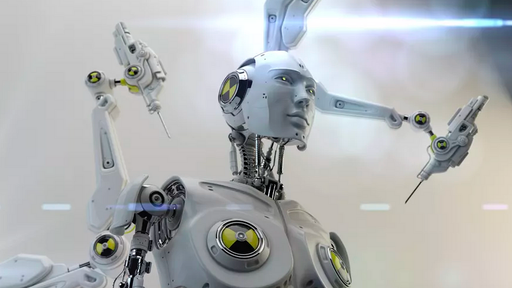 Can AI replace Humans? A super robot capable of performing many jobs.