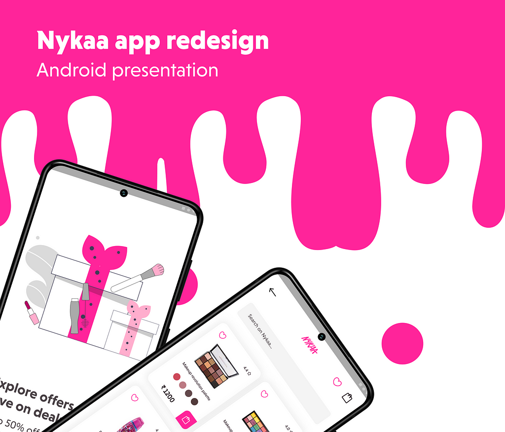 Nykaa app redesign android