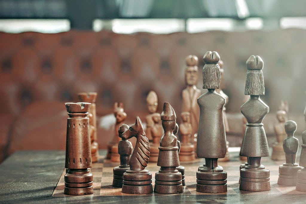 Strategic Skills like chess pieces