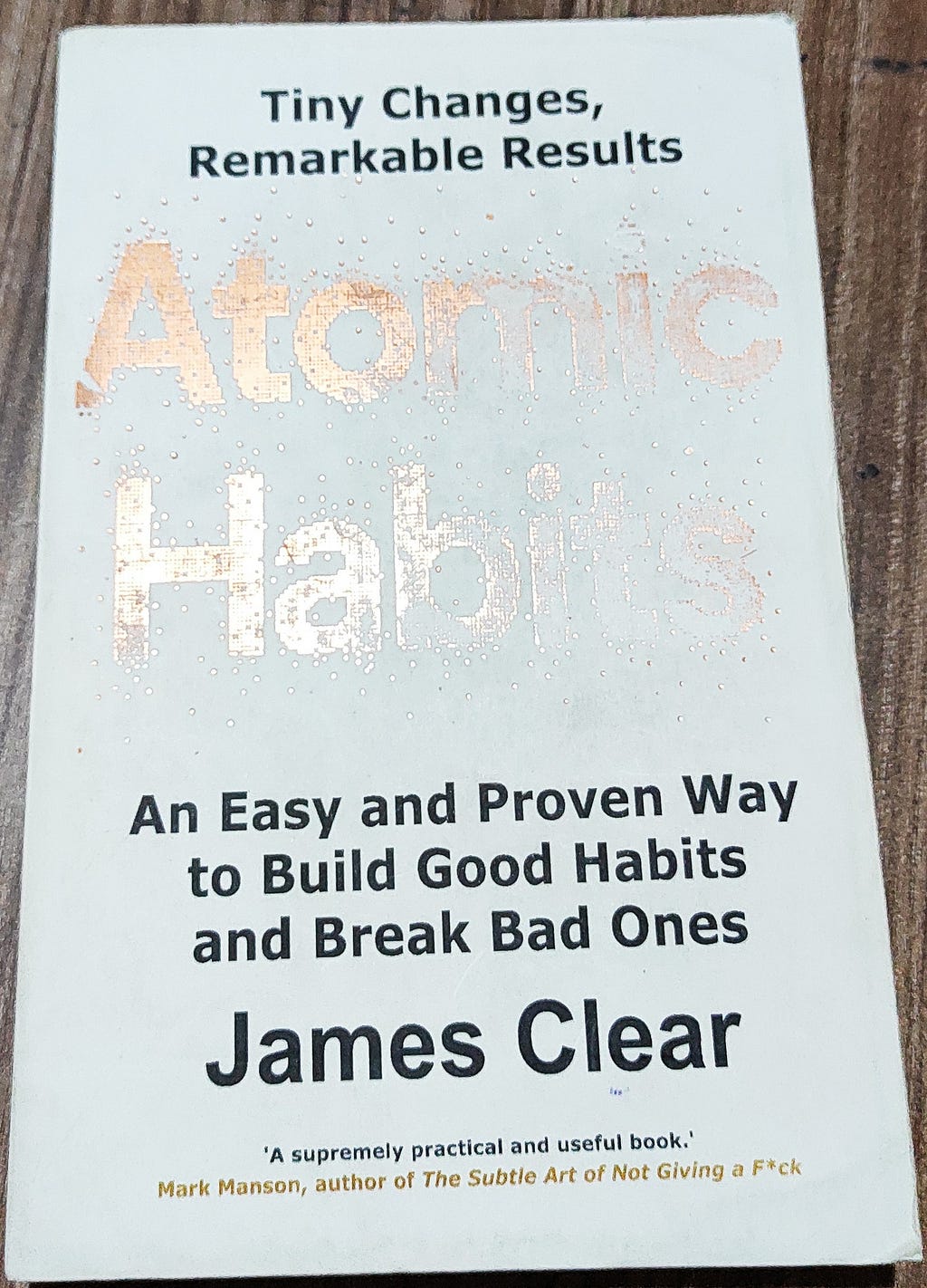 Atomic Habits Book