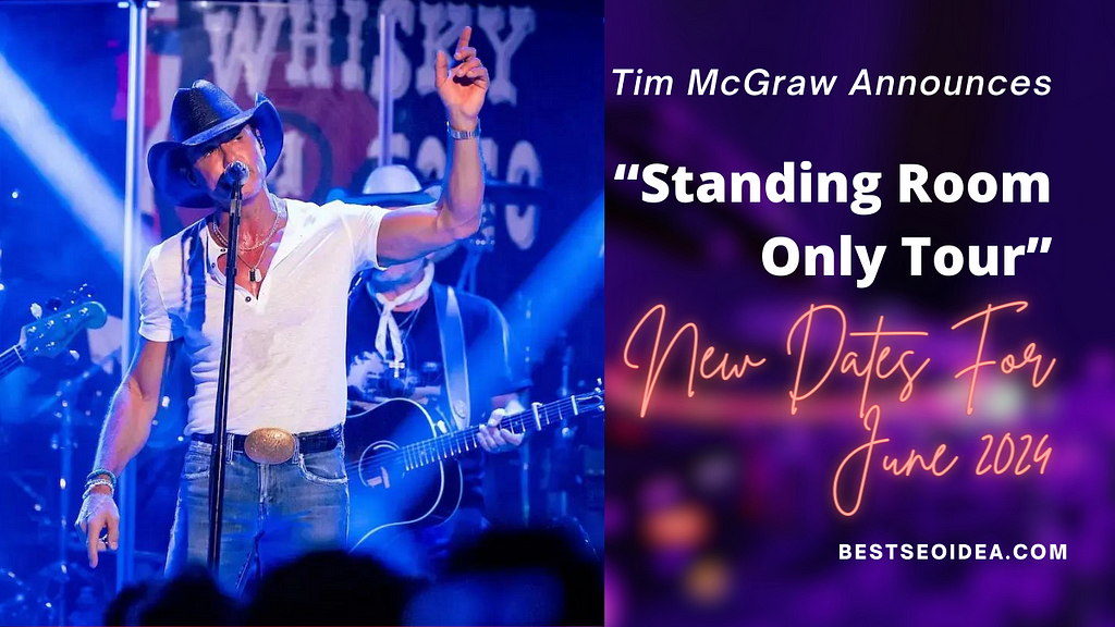 Tim McGraw Announces June 2024 Tour Date at Golden 1 Center in Sacramento