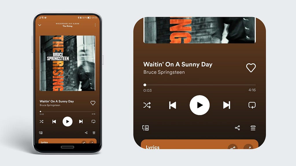 A screenshot of the Spotify App