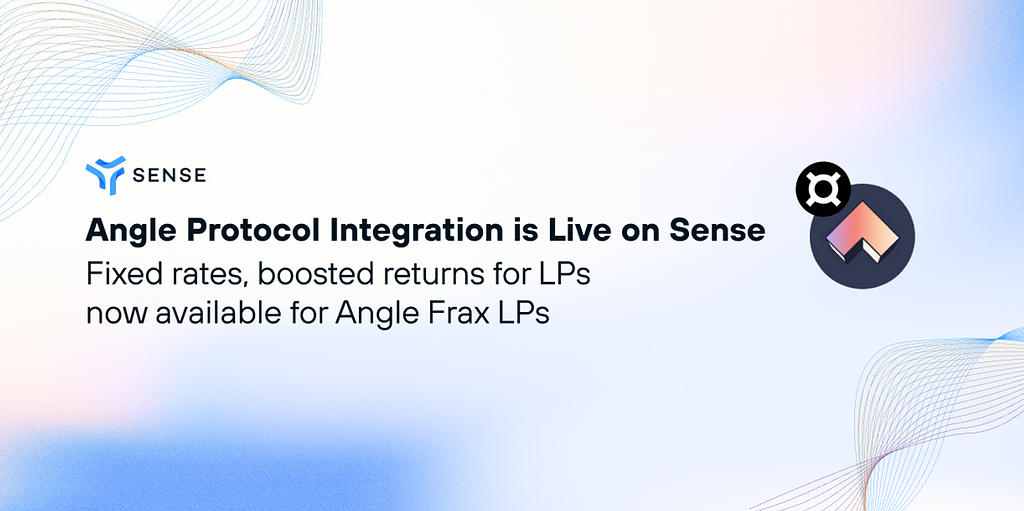 Angle Protocol Integration is Now Live on Sense