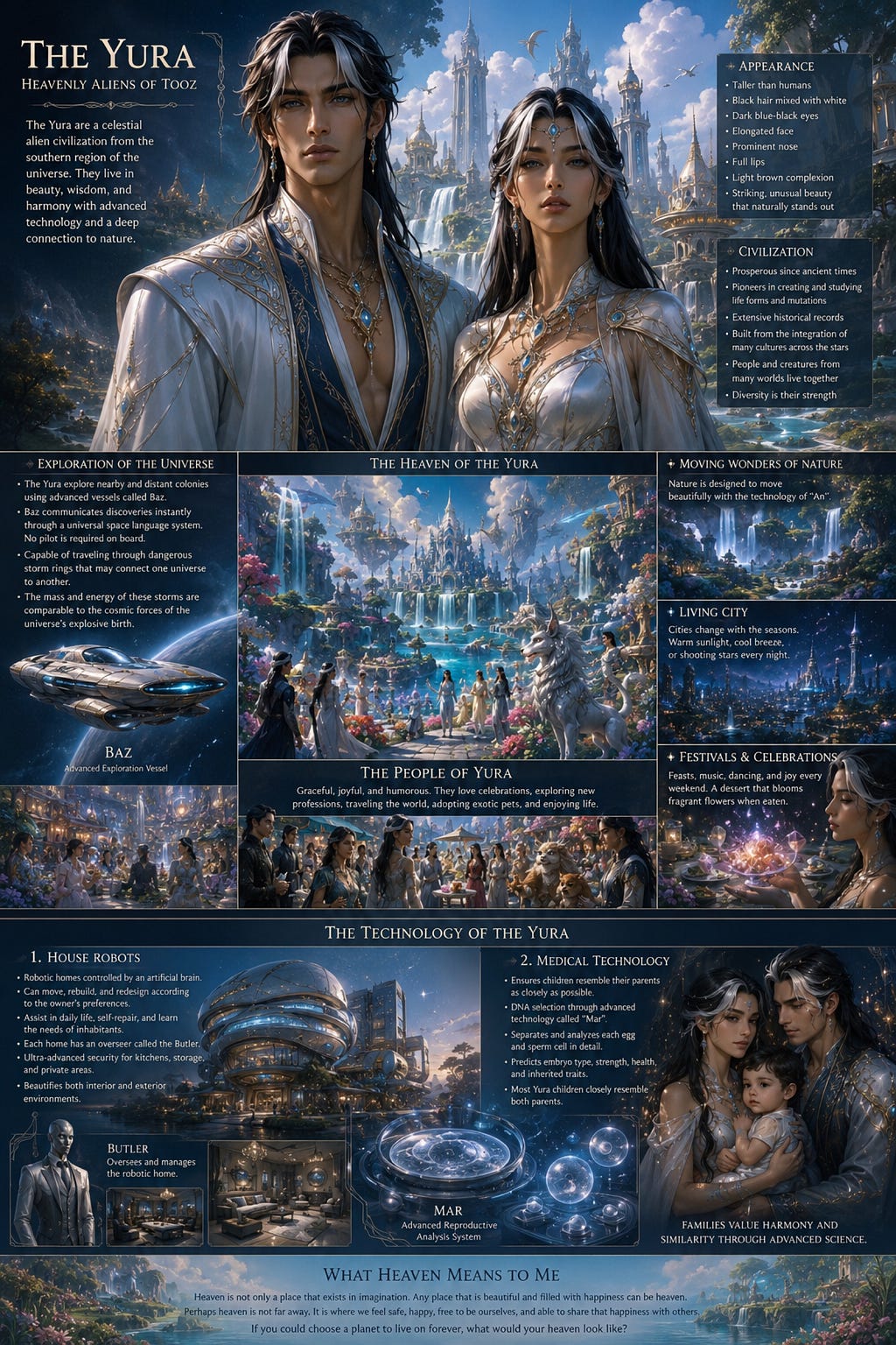The Heaven of the Yura Aliens