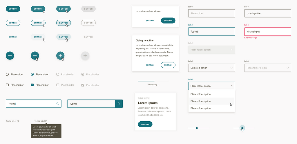 Preview of the GSK Design System