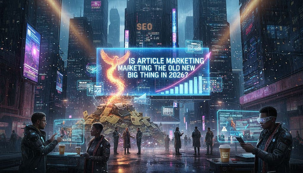 Is Article Marketing the Old New Big Thing in 2026 for SEO/GEO?