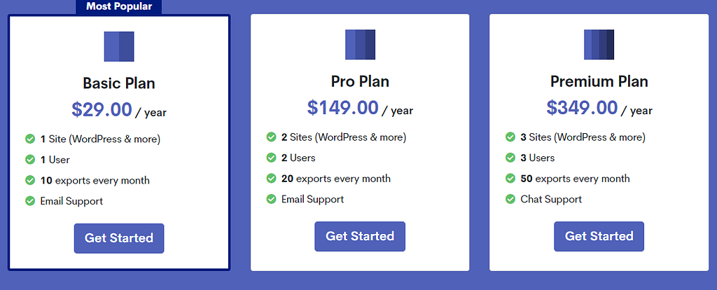 Wordable offers a variety of pricing plans
