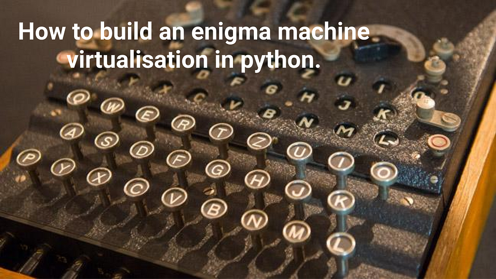 How To Build An Enigma Machine Virtualisation In Python Laptrinhx