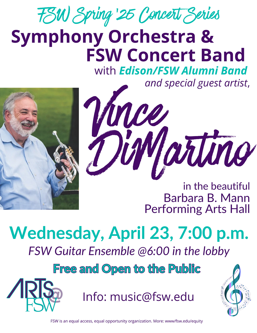 FSW Spring Concert Series: FSW Orchestra and Concert Band