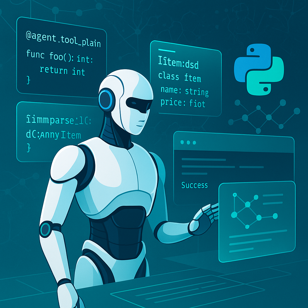 Building Agents using Pydantic AI: The Developer’s Guide to Creating Intelligent, Type-Safe AI…