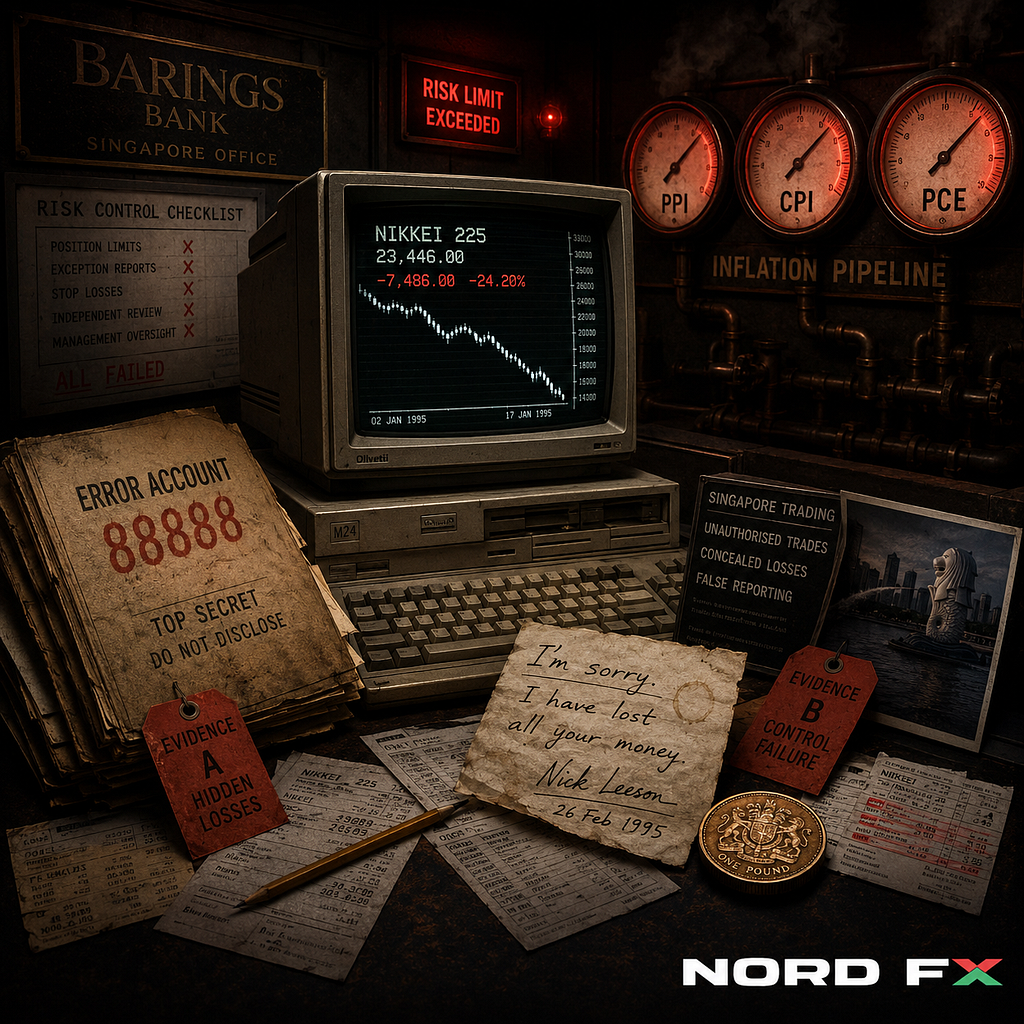 NordFX MARKET AUTOPSY Barings Bank & Nick Leeson: One Trader, Hidden Losses, and a Lesson in…