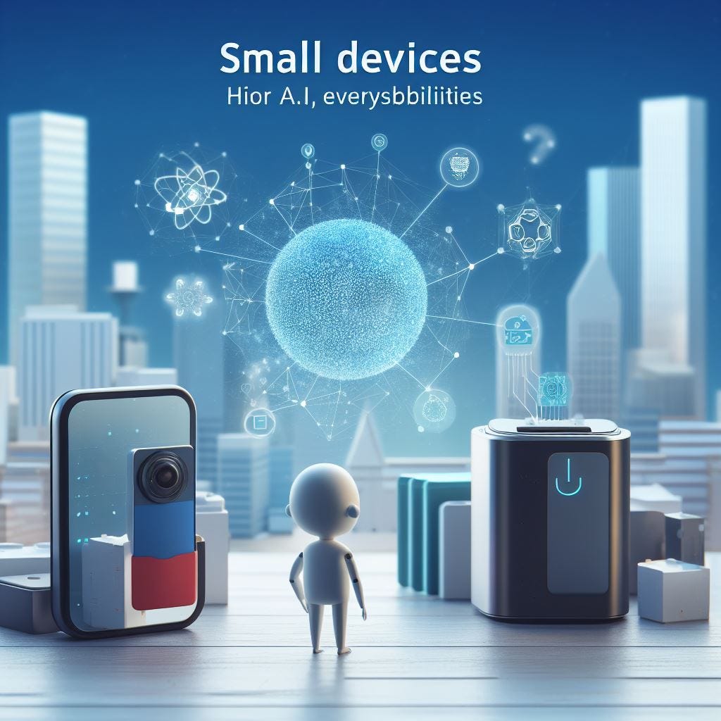 Small Devices, Big Possibilities. Enabled by tinyML