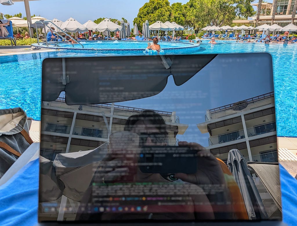 Blogging on holiday