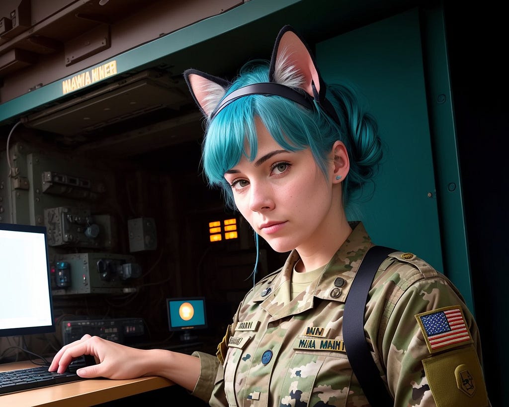 Cyber CatGirl Command Centre