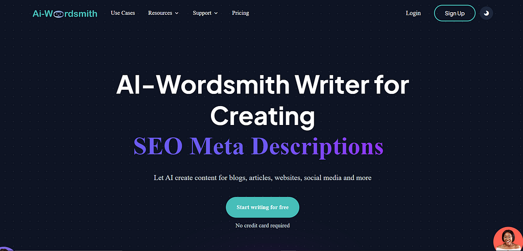 wordsmith ai powered content creating tool