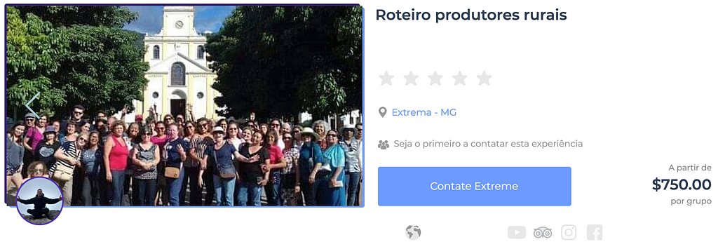 Roteiro produtores rurais em extrema contact info