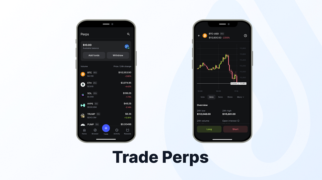 How to trade perps in MetaMask