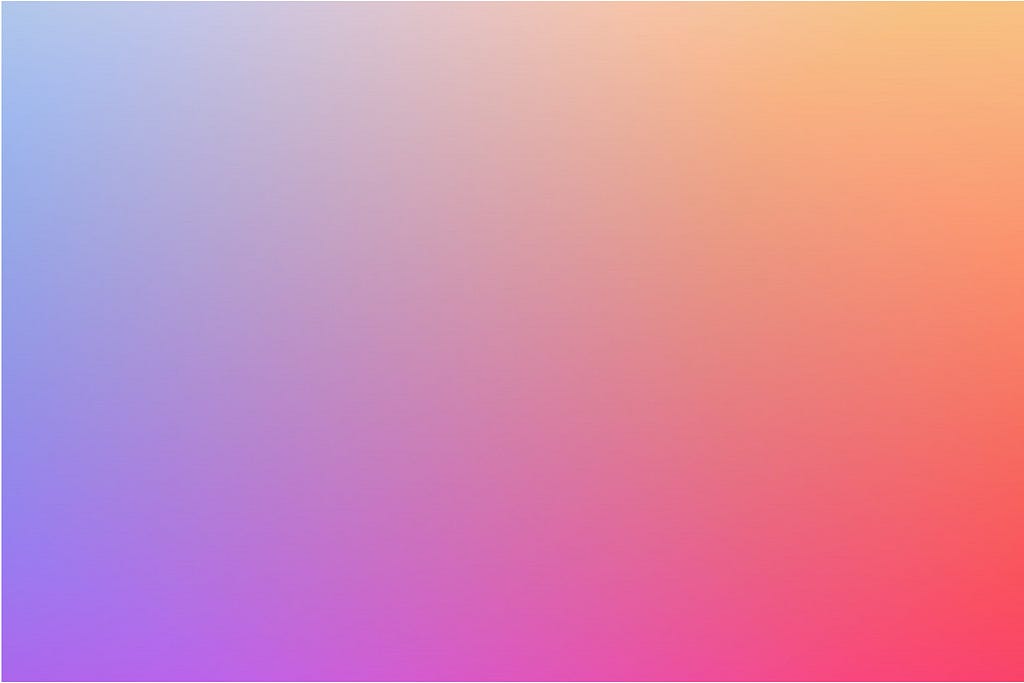 Colorful gradient from purple to orange