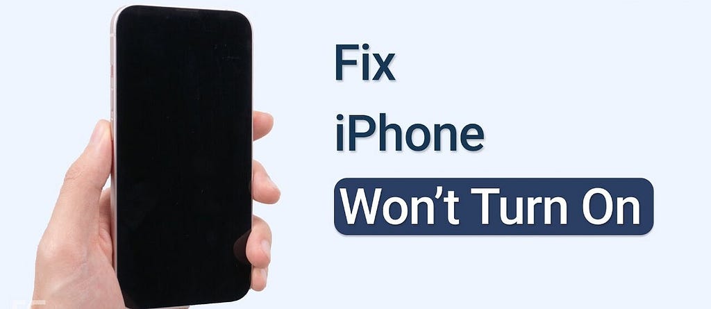 fix iPhone won’t turn on