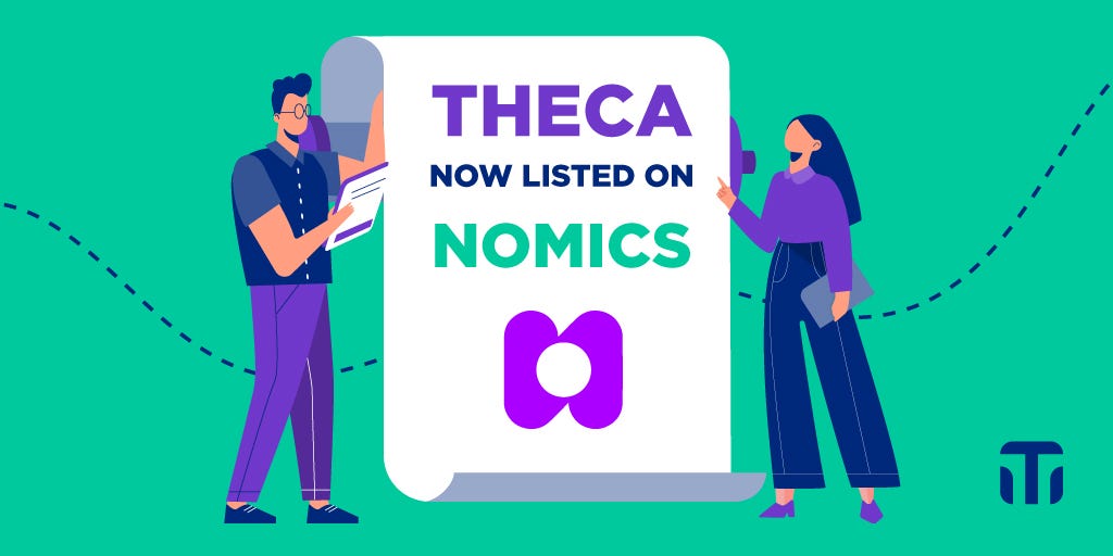 Theca is listed on Nomics
