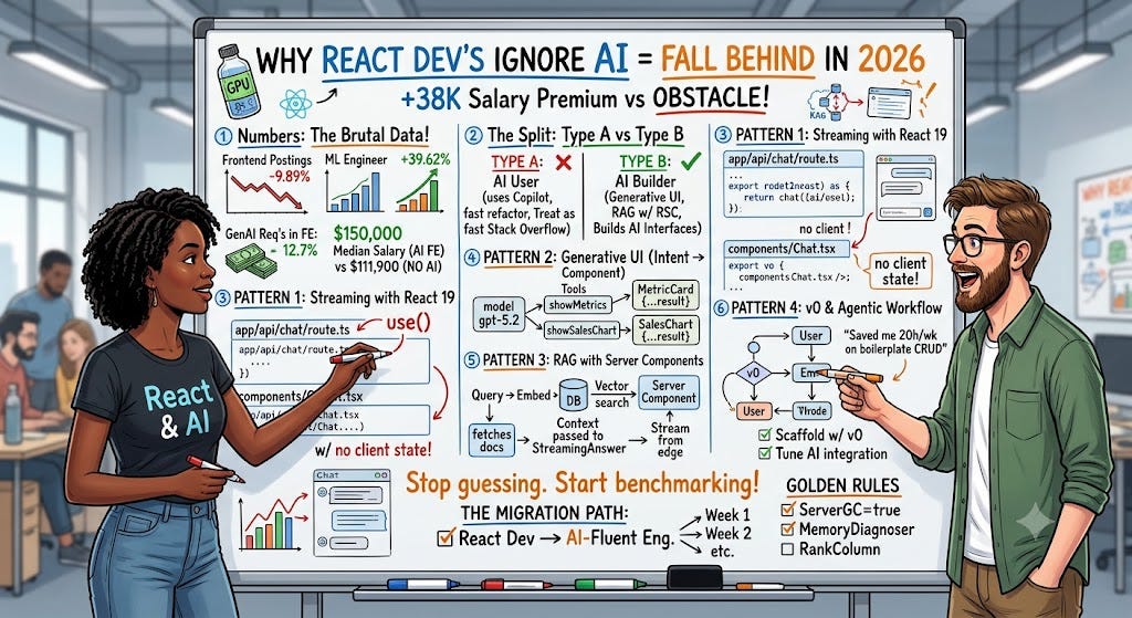 Why React Developers Who Ignore AI Will Fall Behind in 2026