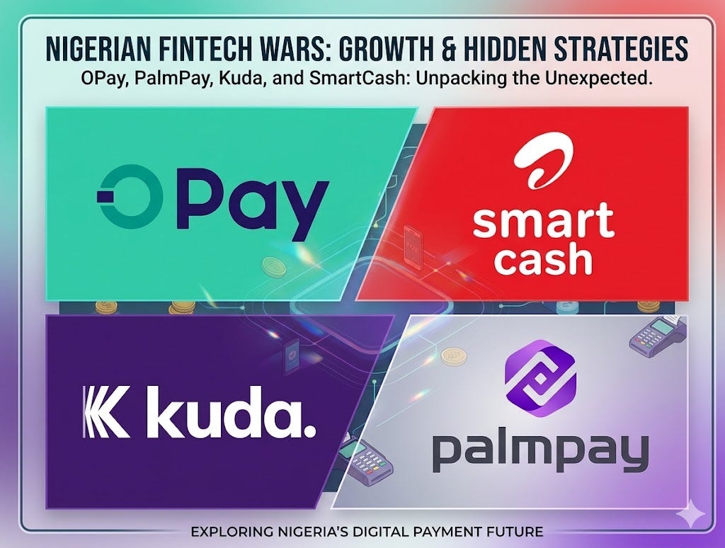 The Nigerian Fintech Wars: The Hidden Strategies of OPay, PalmPay, Kuda, and SmartCash