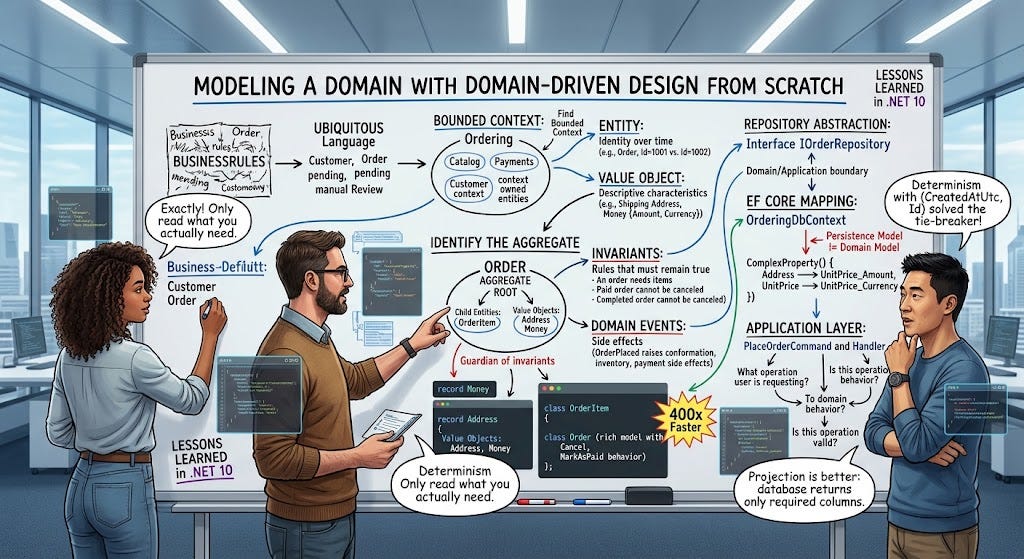 Modeling a Domain With Domain-Driven Design From Scratch