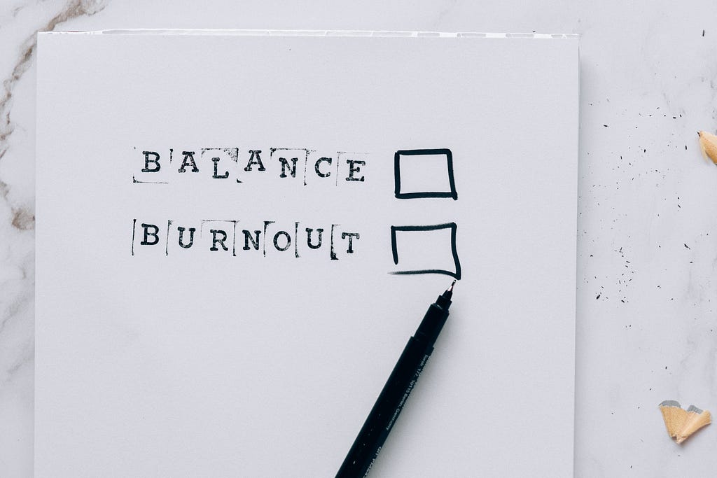Balance / Burnout image by: Nataliya Vaitkevich