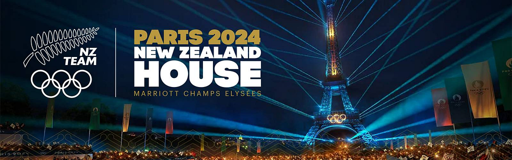 The New Zealand House at Paris 2024 will be located at the Marriott Champs-Élysées