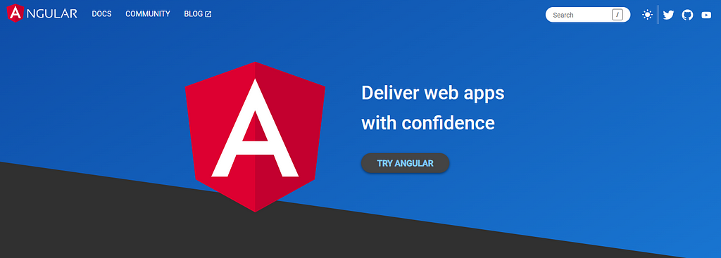Angular is a popular JavaScript framework that is used for building dynamic and complex web applications. It is built and maintained by Google, and it is known for its robust set of features and the ability to handle large-scale applications.