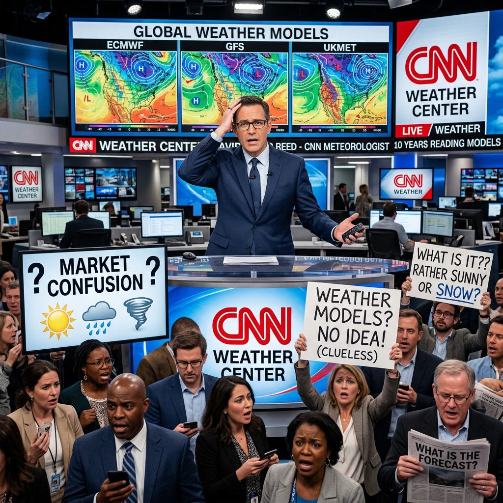 He Forecasted Storms for CNN for 10 Years. Then He Found a Market That Was Still Guessing.