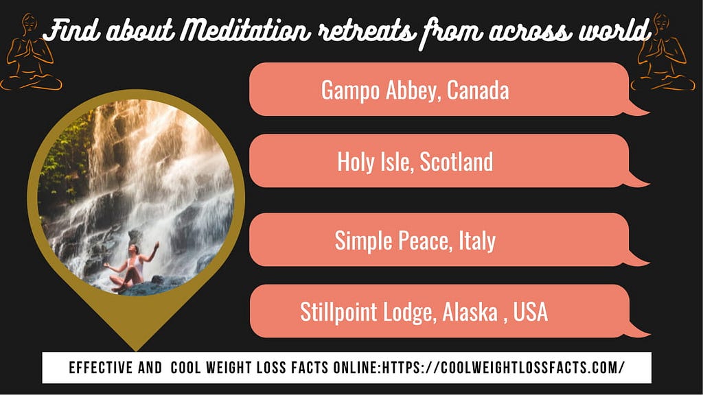 Meditation retreats from across world