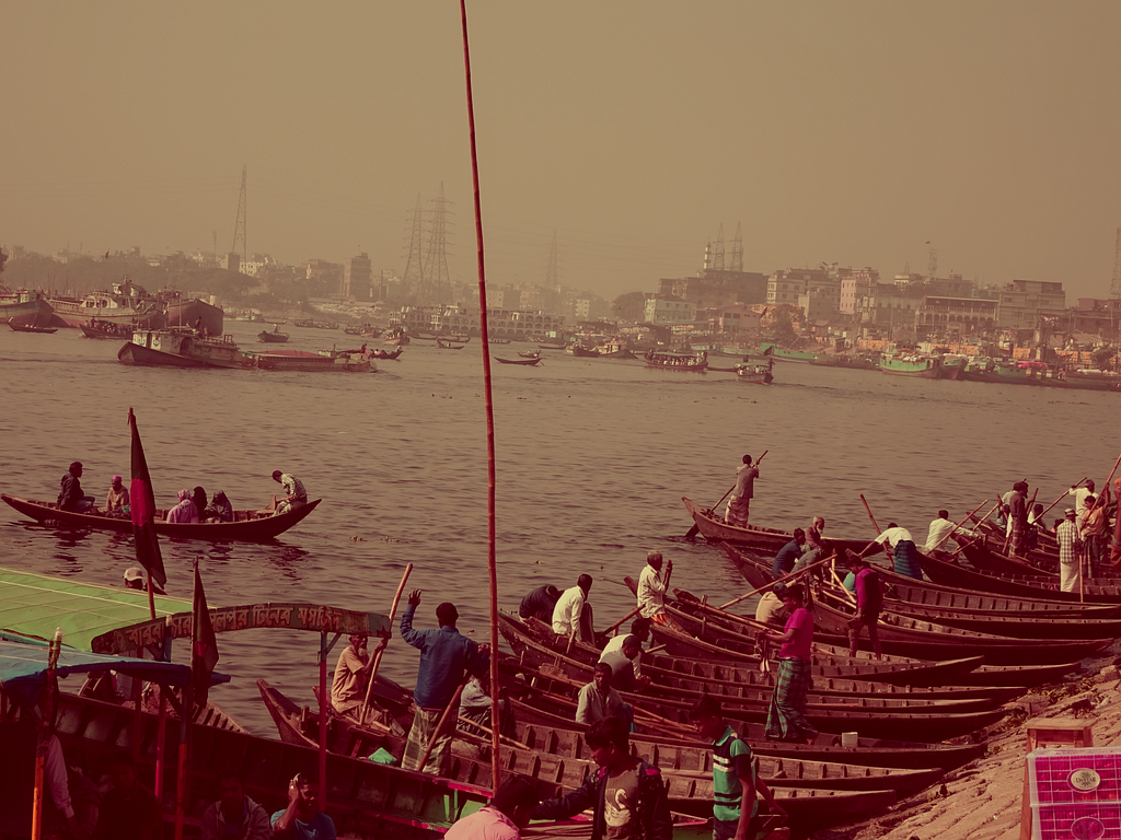 Dhaka city Pic: Buri Ganga Ghat