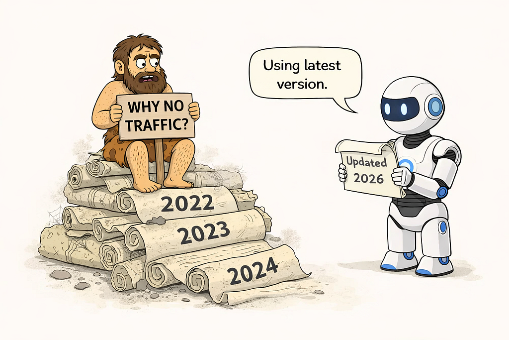 Your Old Blog Posts Are Invisible to AI. Here’s How to Fix That.