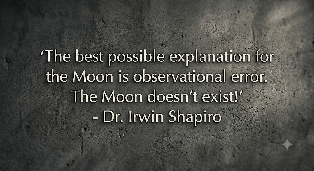 The best explanation for the Moon is observational error — the Moon do