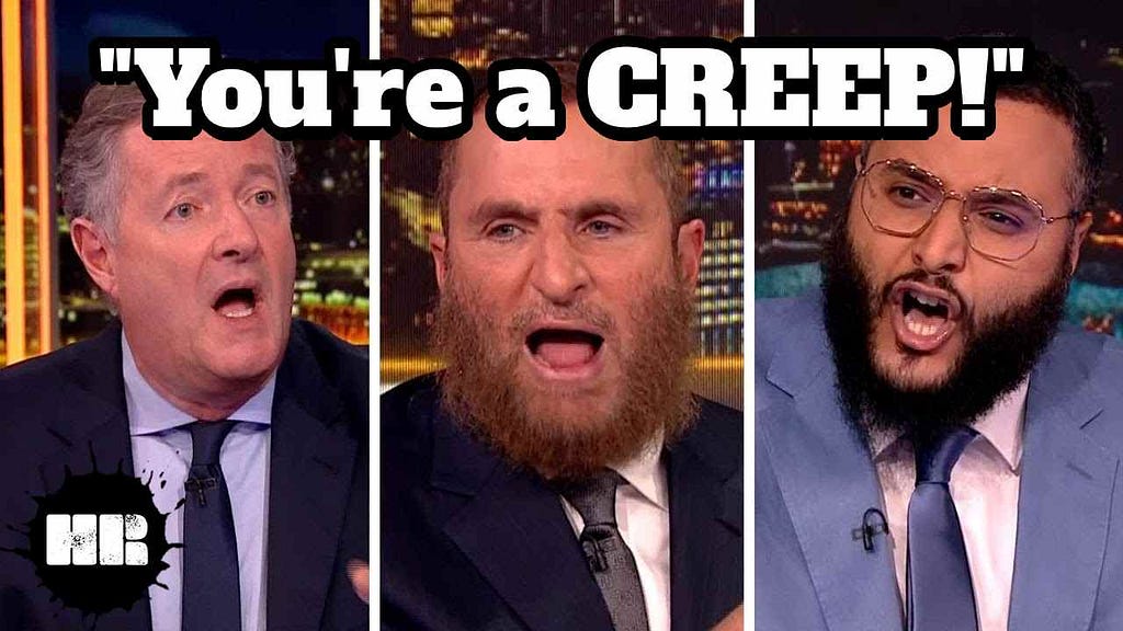 “You’re a CREEP” Rabbi Shmuley CRUSHED by Mohammad Hijab on Piers Morgan Uncensored