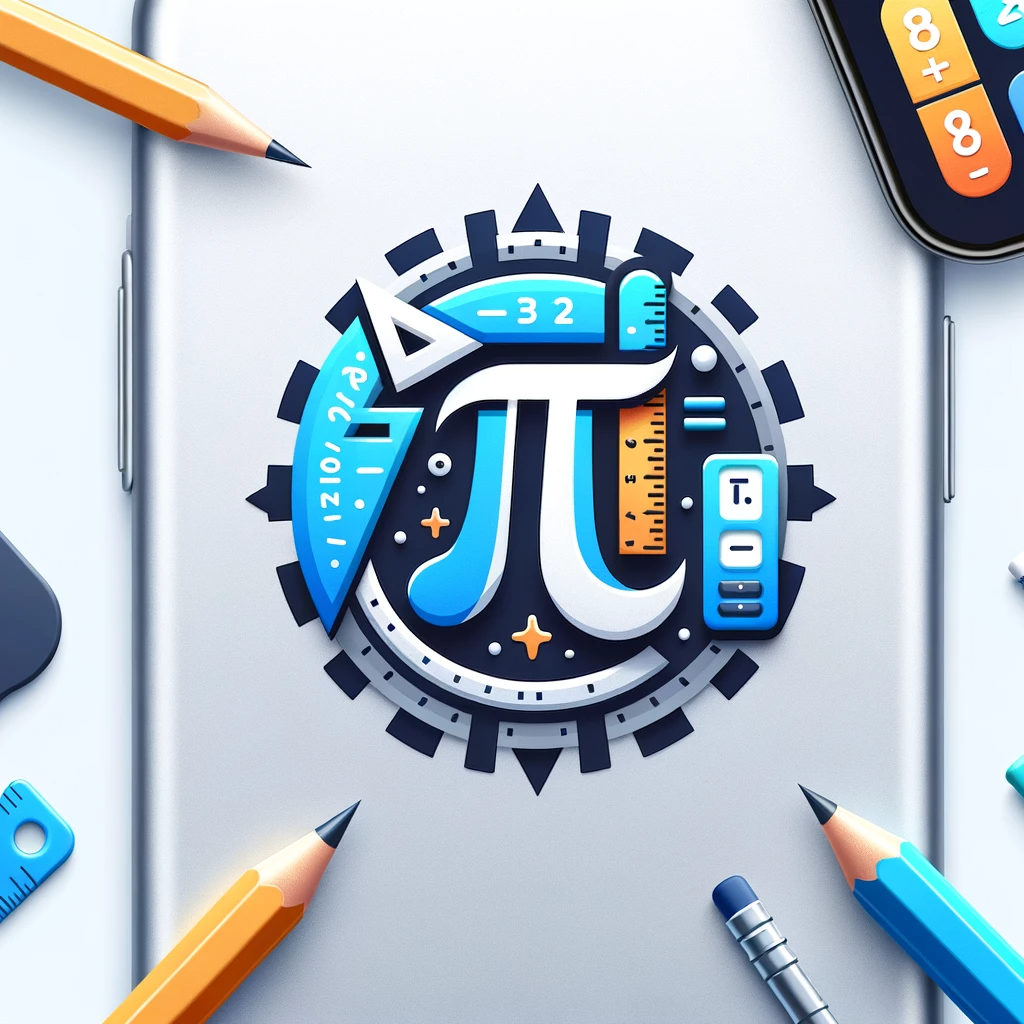 Here is an alternative logo design for the math app “Practical Pi.” This logo incorporates the Pi symbol (π) with elements like a ruler, pencil, and calculator, symbolizing the app’s focus on making math practical and accessible. The design is simple, clean, and modern, making it suitable for use as a favicon as well.