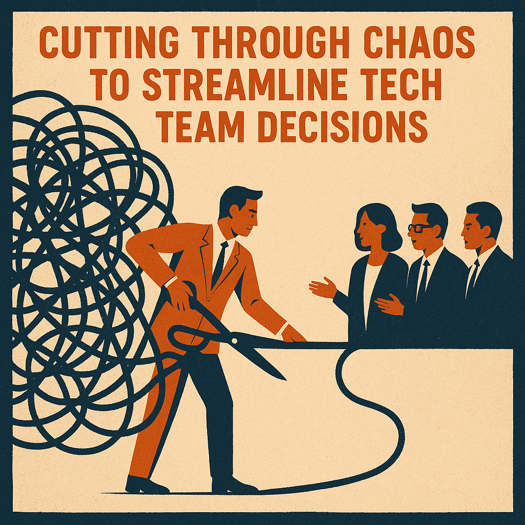 The Power of Simplicity: Cutting Through Chaos to Streamline Tech Team Decisions